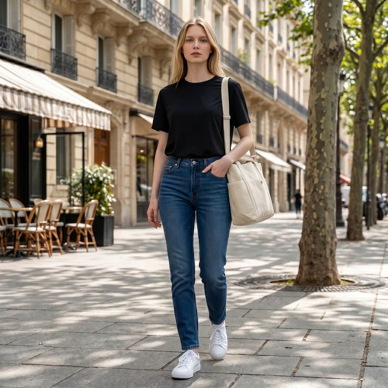 Sac à Main de Cours Fourre-Tout en Toile