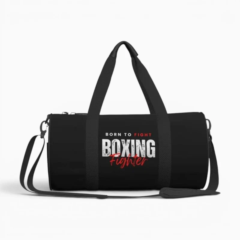 Sac de Sport Boxe Noir