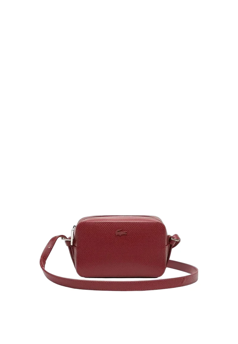 Lacoste Sac trotteur piqué Cuir unisexe Chantaco