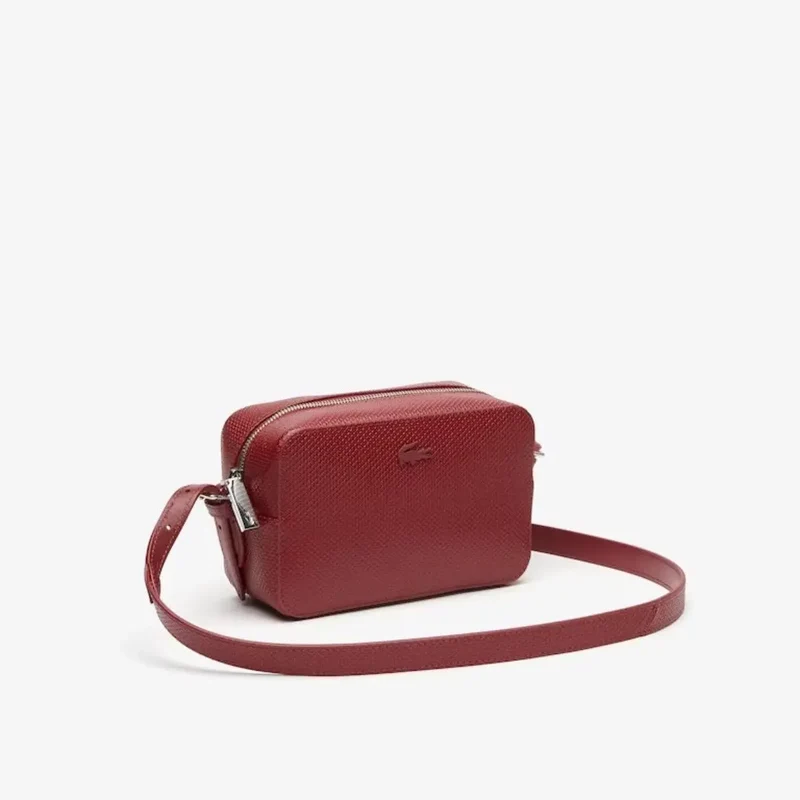 Lacoste Sac trotteur piqué Cuir unisexe Chantaco