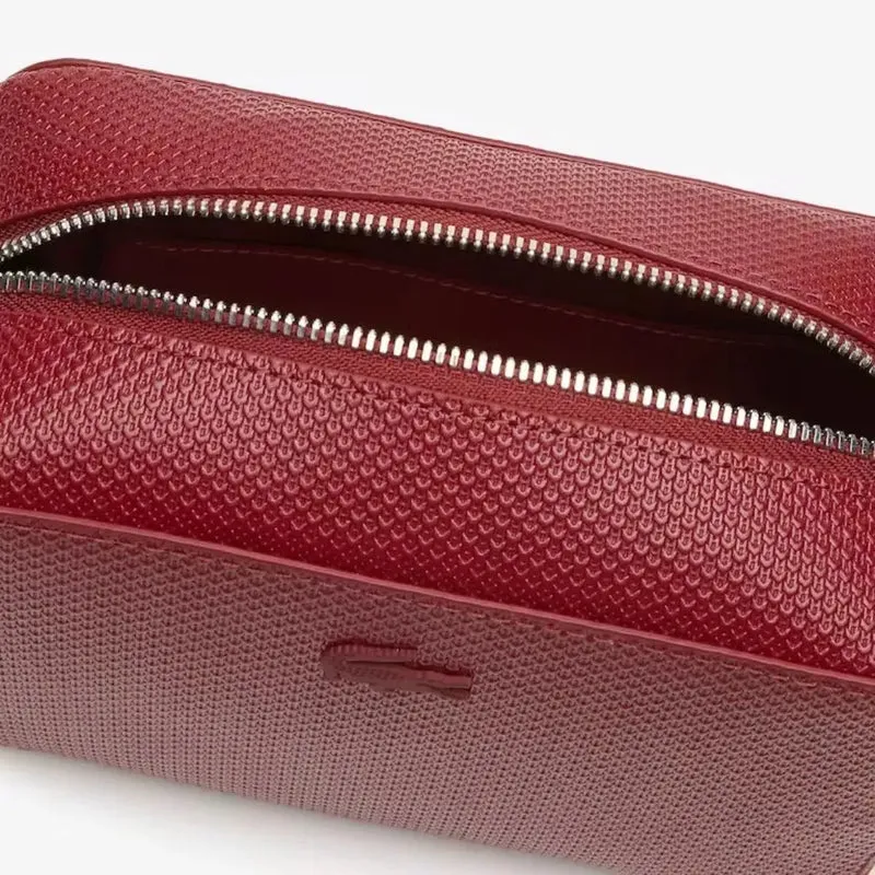 Lacoste Sac trotteur piqué Cuir unisexe Chantaco