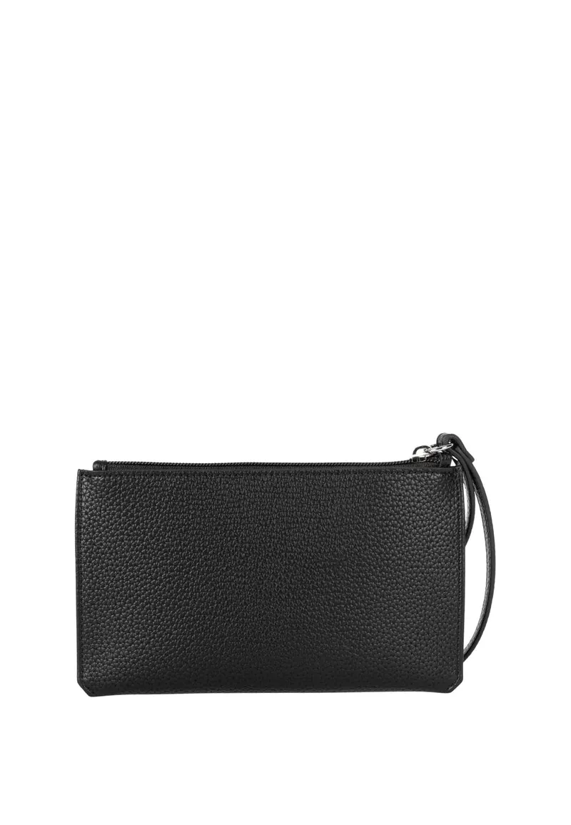 Lancaster Pochette Zippé Maya Double KBA Noir