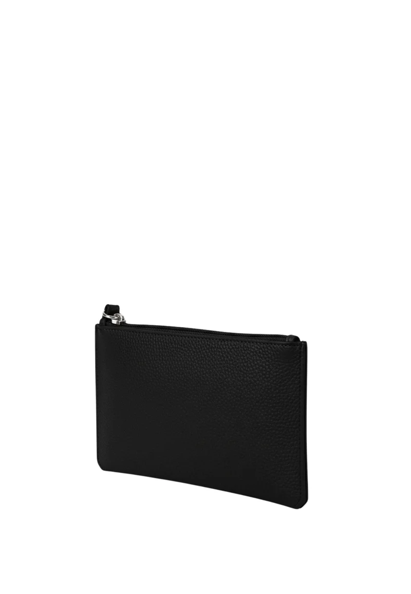 Lancaster Pochette Zippé Maya Double KBA Noir