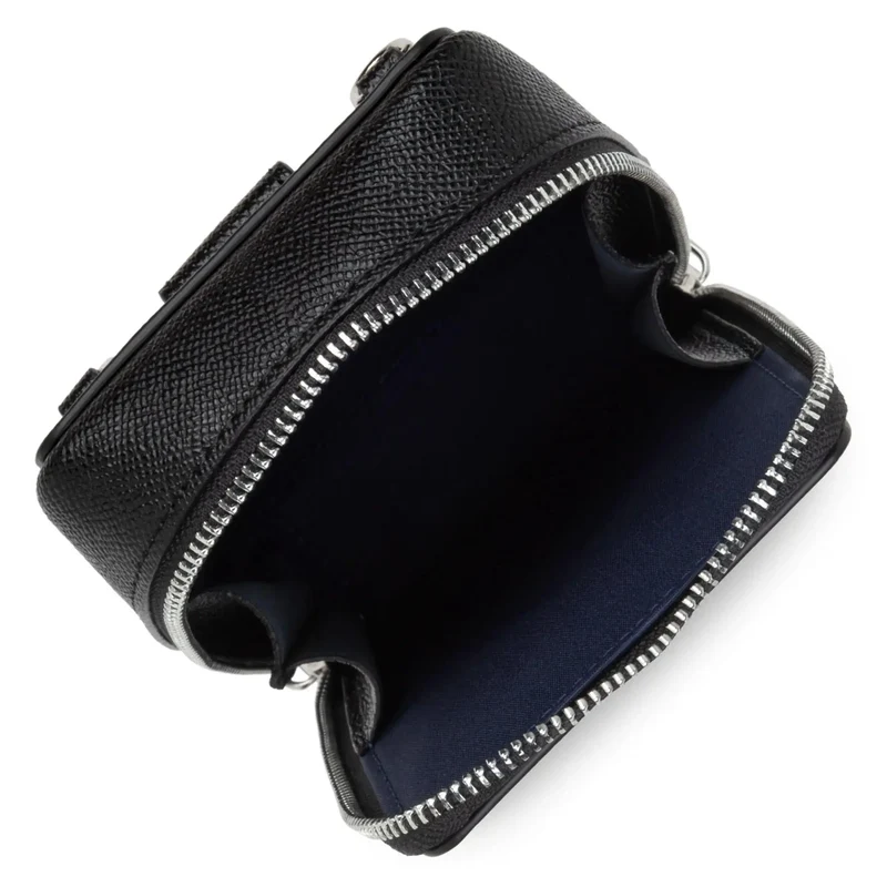 Lancaster Sacoche Homme Cuir pour portable Delphino Lucas Noir