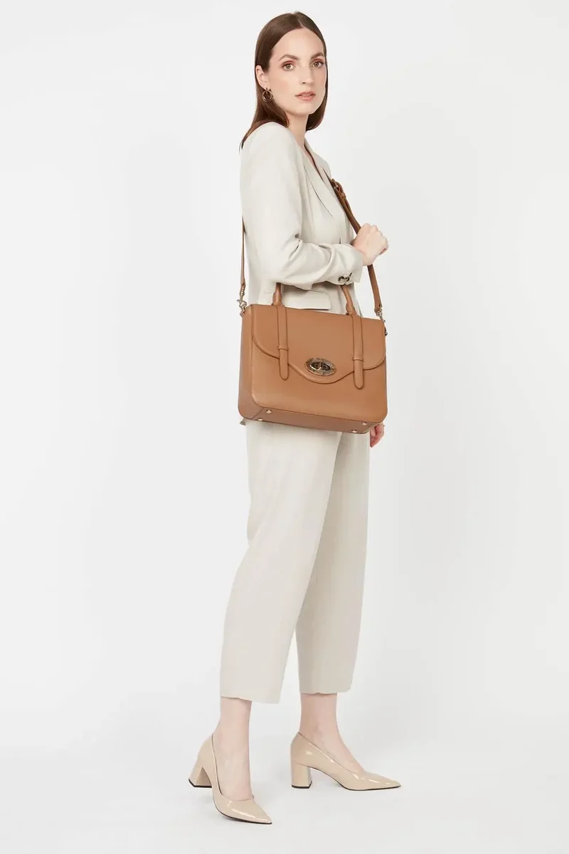 Lancaster Sac Marble Touch M Camel