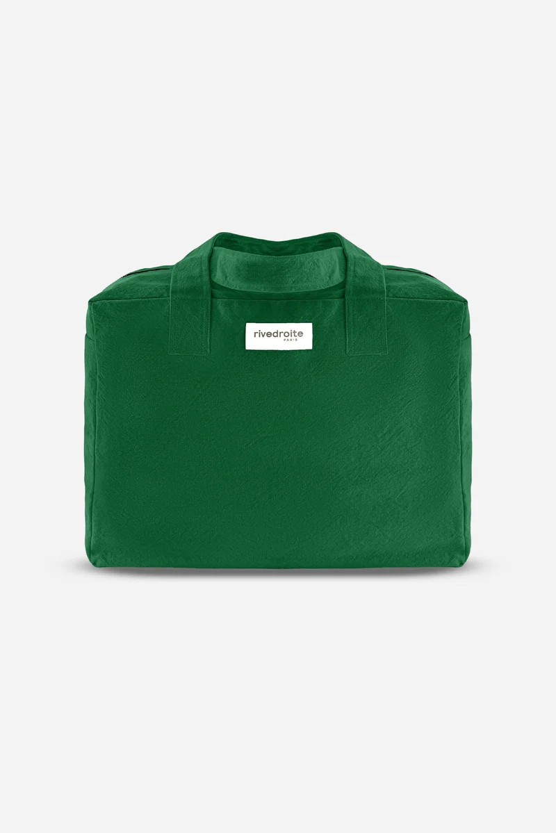 Célestins le sac 24 heures - Polycoton Recyclé Vert Impérial