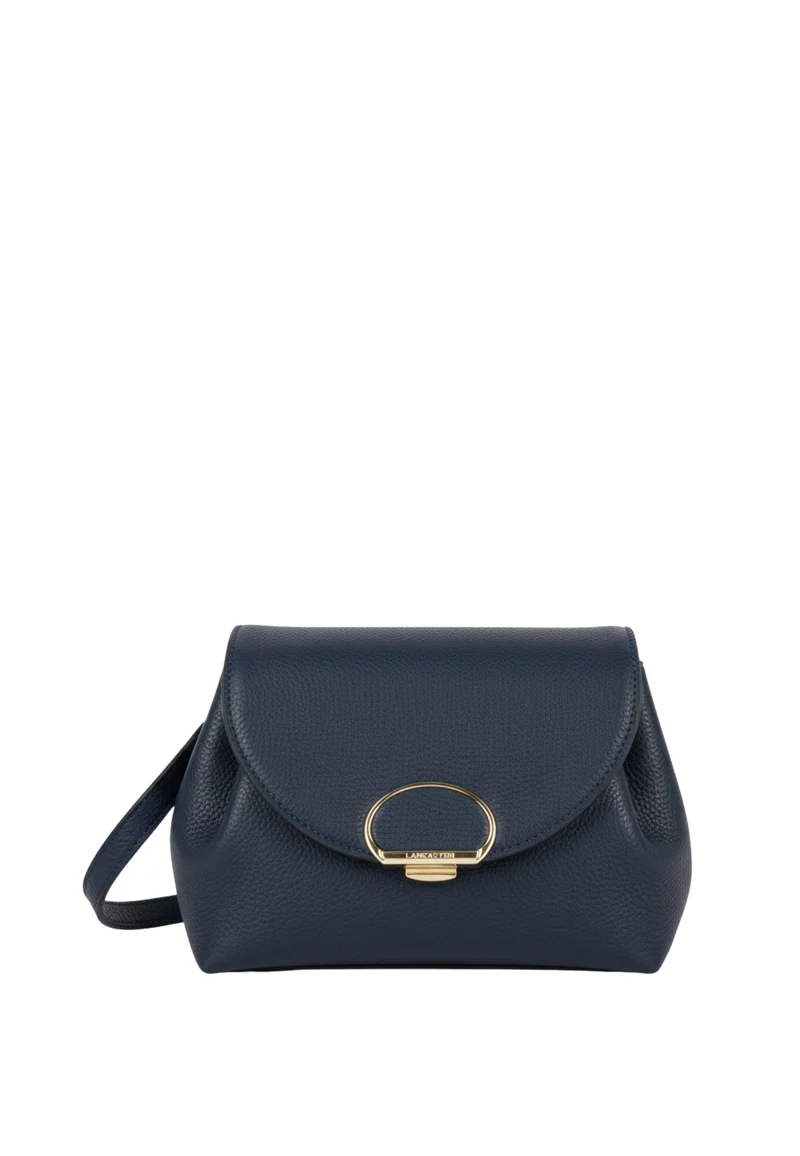 Lancaster Sac trotteur A rabat avec fermoir S Milano Pia Bleu Foncé