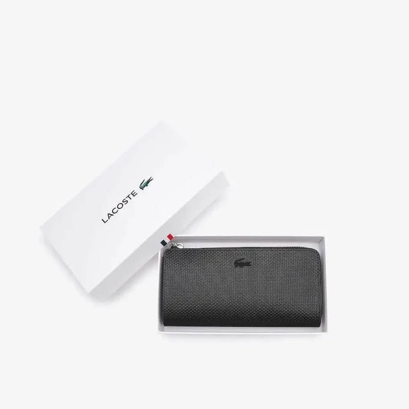 Lacoste Compagnon cuir piqué Chantaco