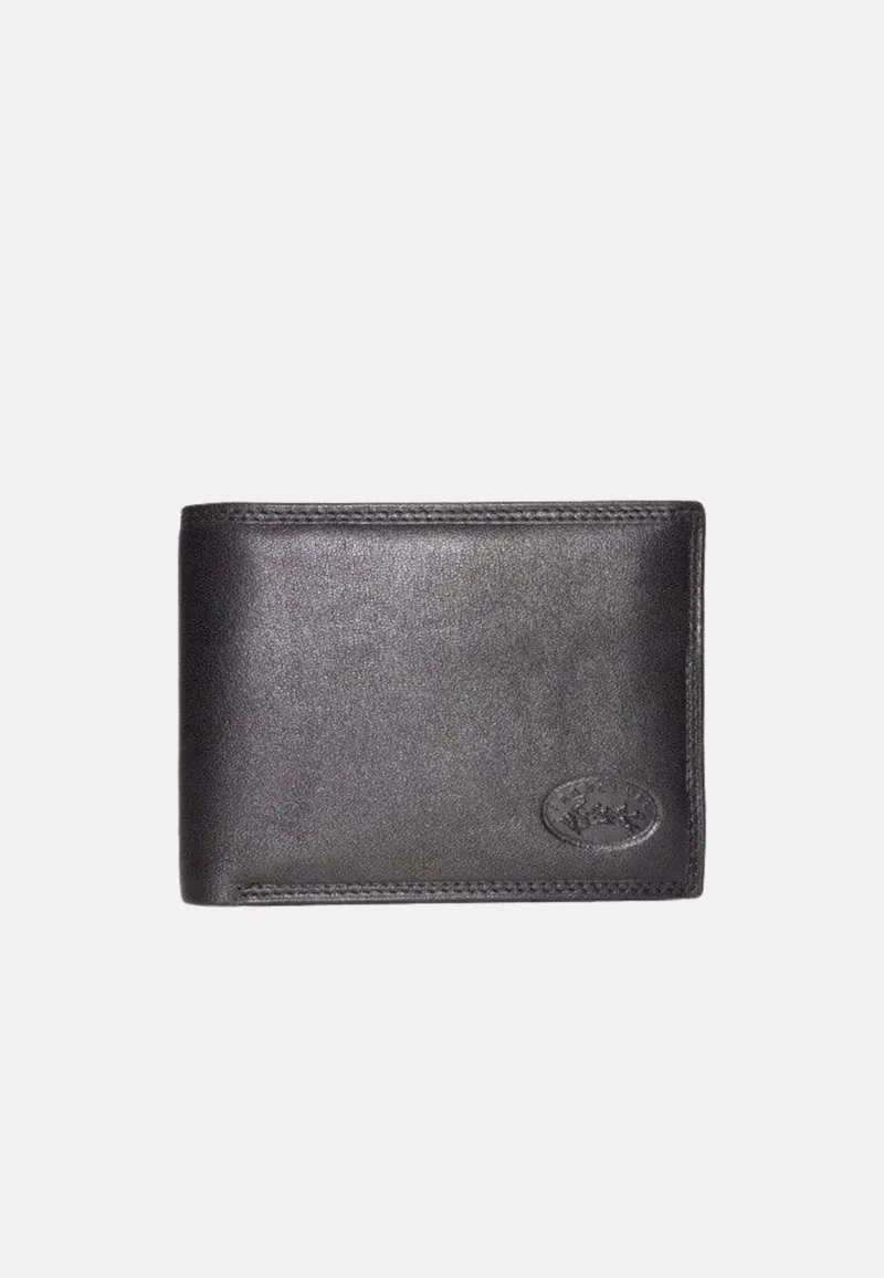 Francinel Portefeuille italien cuir de vachette Noir