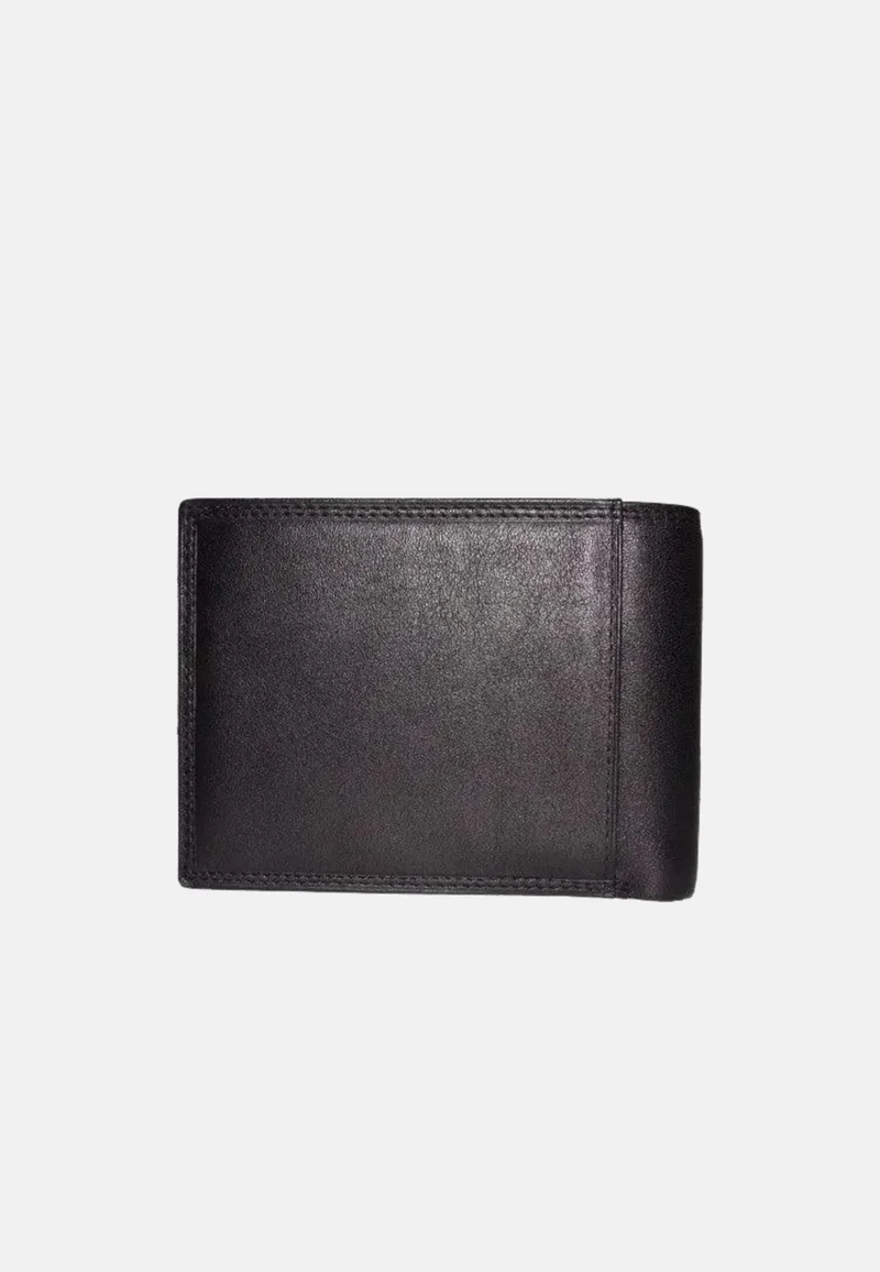 Francinel Portefeuille italien cuir de vachette Noir