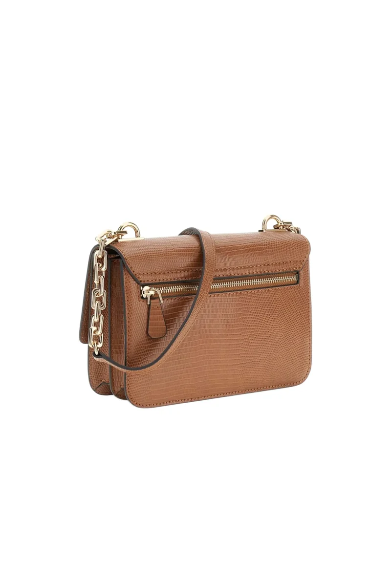 Guess Sac Bandoulière Anadela 3 Comp Satch Cognac