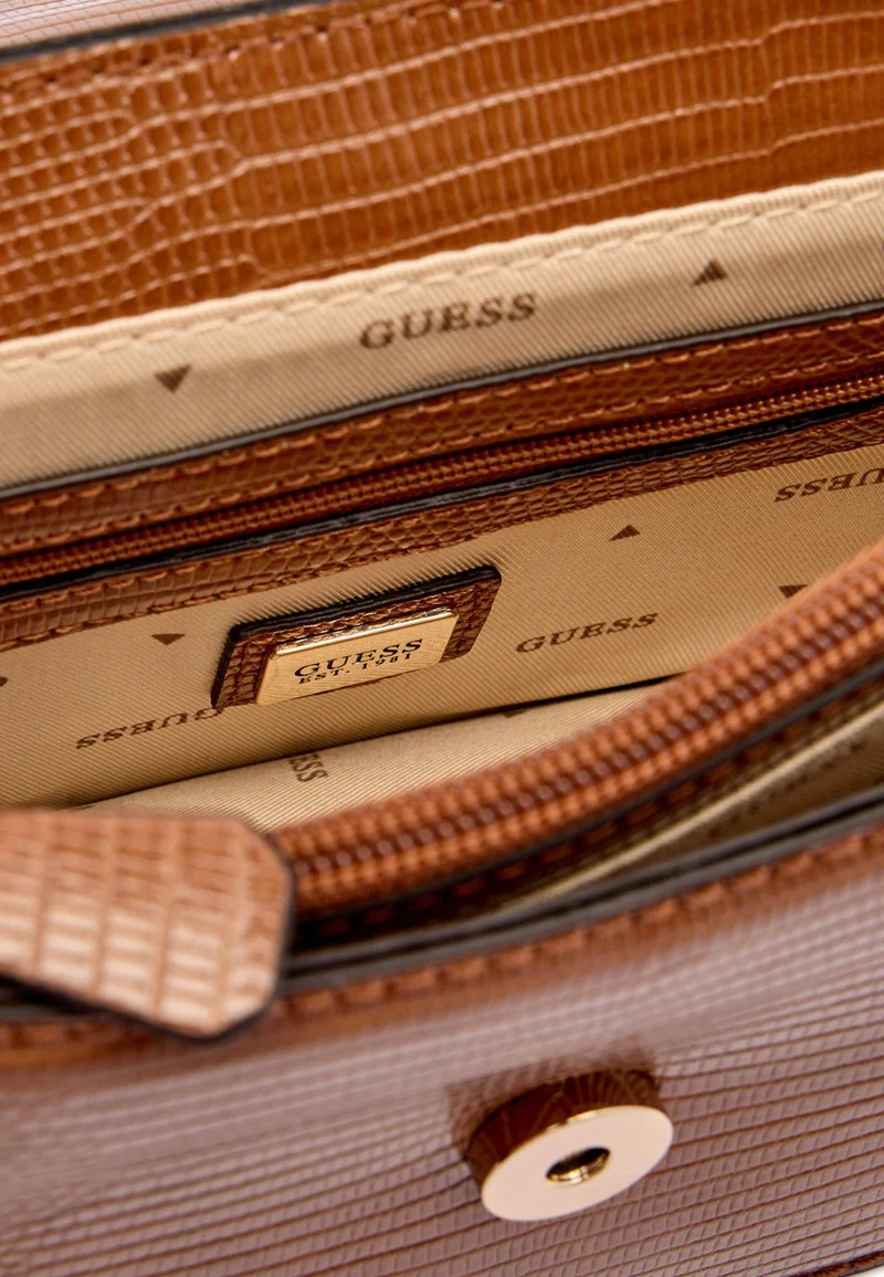 Guess Sac Bandoulière Anadela 3 Comp Satch Cognac