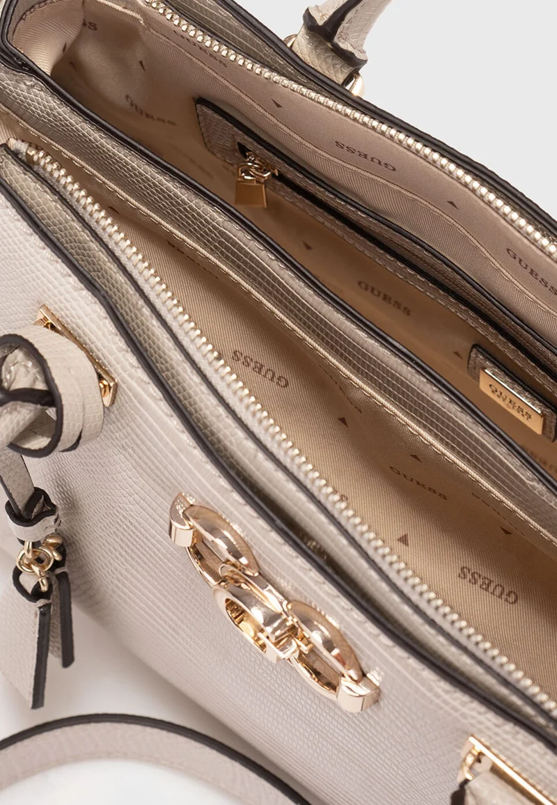 Guess Sac Bandoulière Anadela 3 Comp Satch Taupe