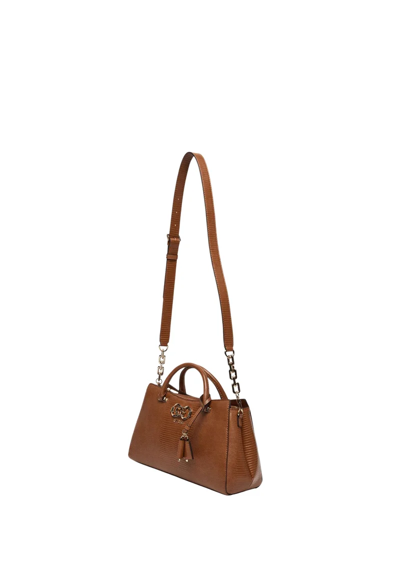 Guess Sac Bandoulière Anadela 3 Comp Satch Cognac