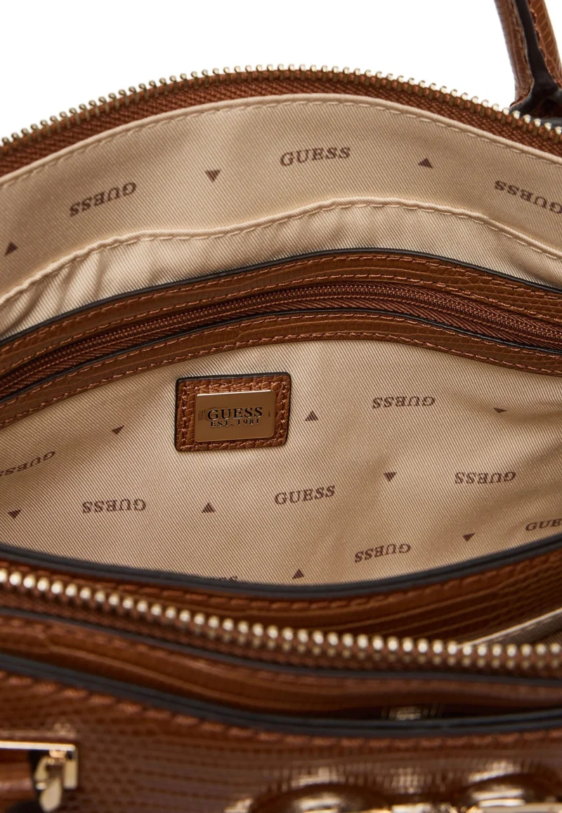 Guess Sac Bandoulière Anadela 3 Comp Satch Cognac