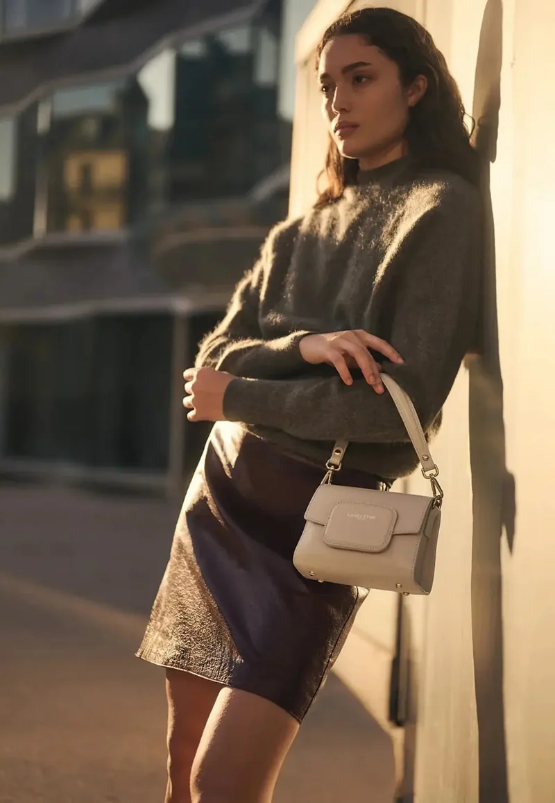 Lancaster Sac Paris Pad Mini Beige Foncé