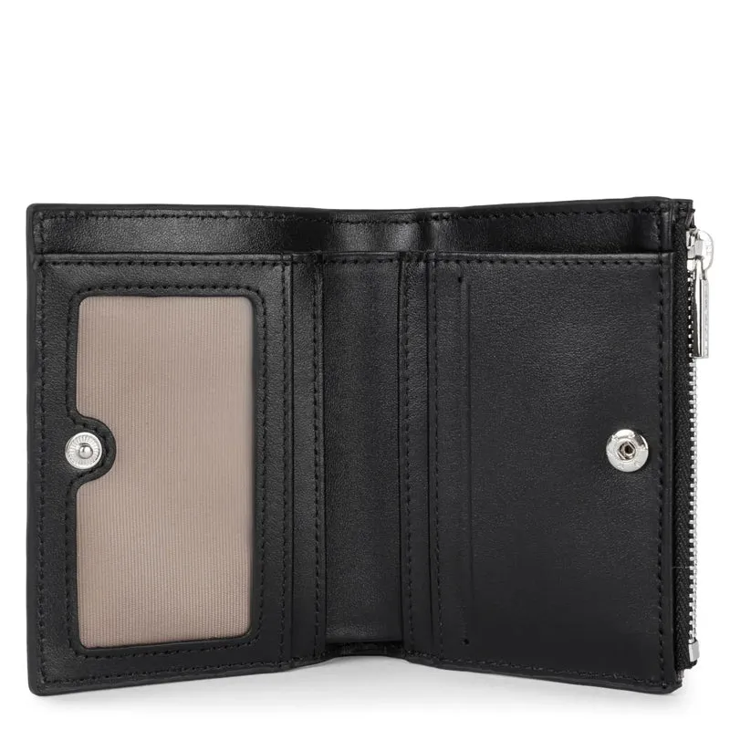 Lancaster Portefeuille Pliée Paris PM Noir