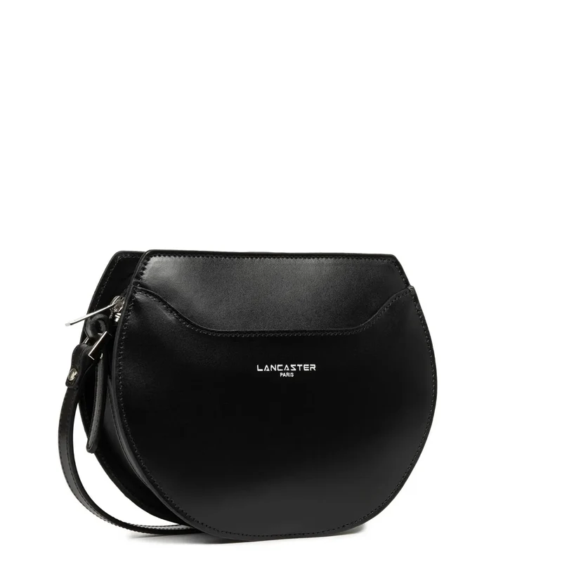 Lancaster Sac demi lune Zippé Suave Lune Noir