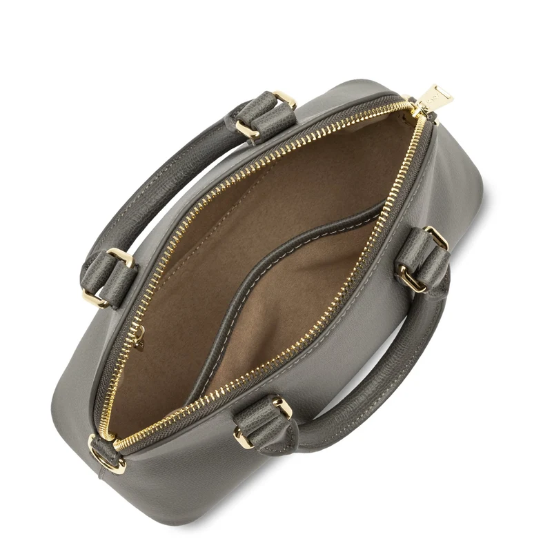 Lancaster Sac demi lune Zippé M Sierra Jia Gris