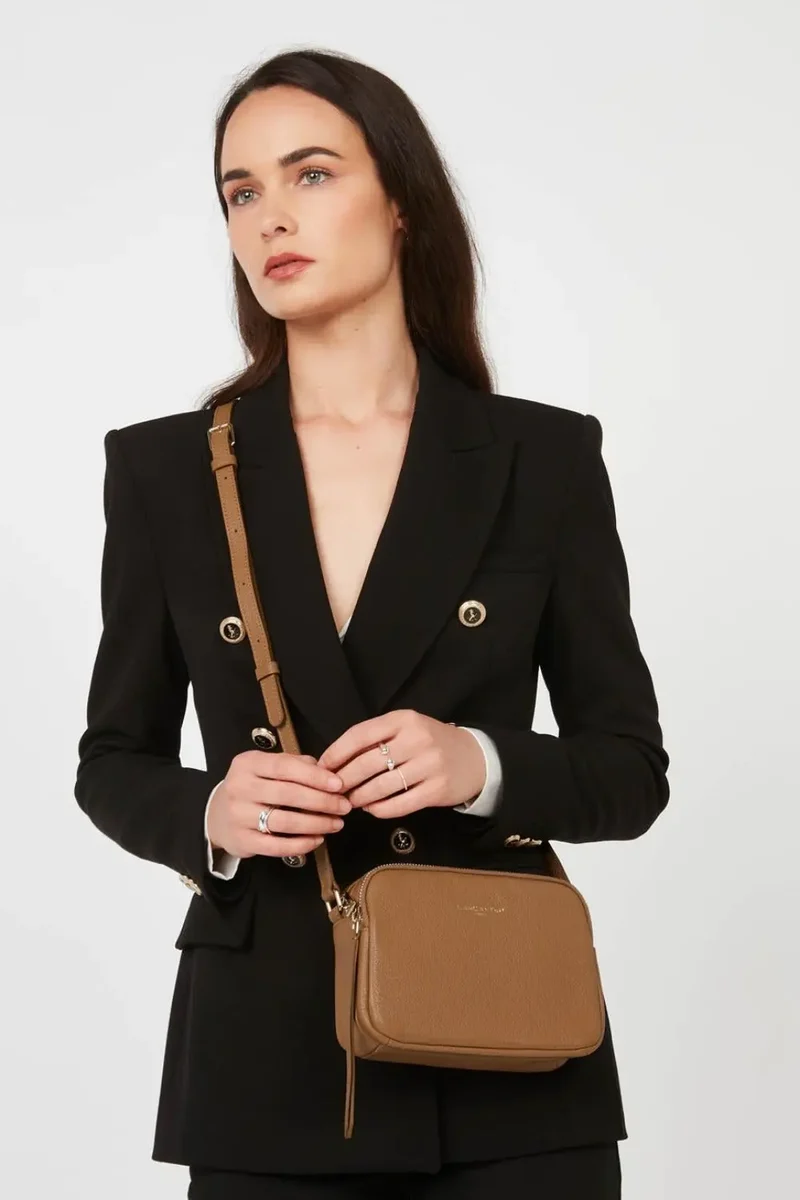 Lancaster Sac trotteur Zippé S Dune Camel