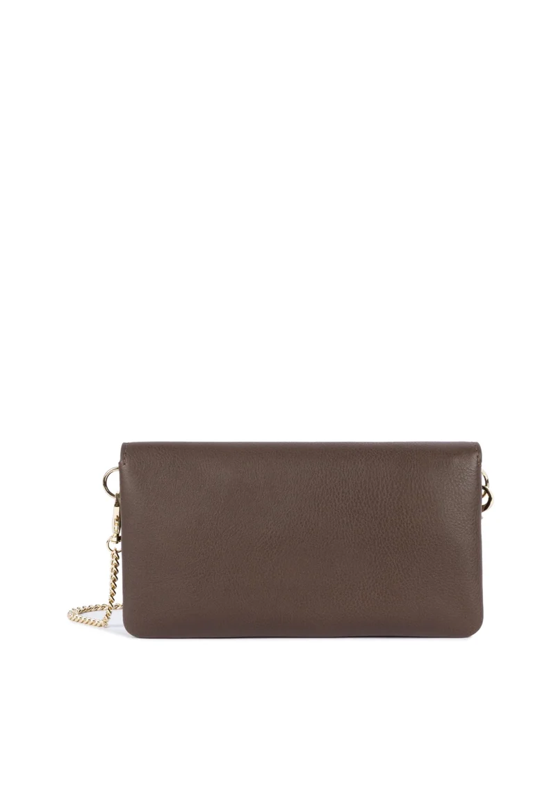 Lancaster Paris Pochette A rabat avec pression S Mademoiselle Grace Marron