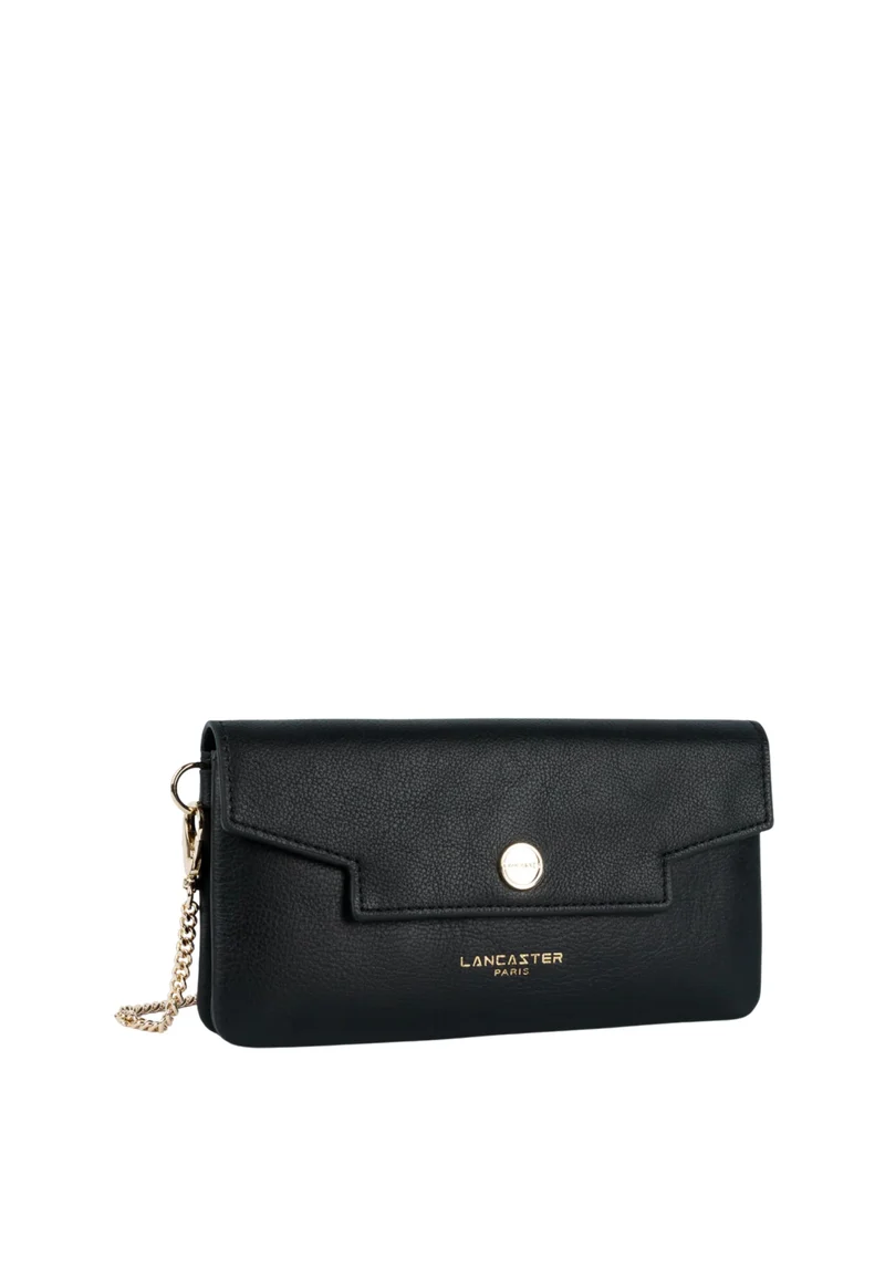 Lancaster Paris Pochette A rabat avec pression S Mademoiselle Grace Noir