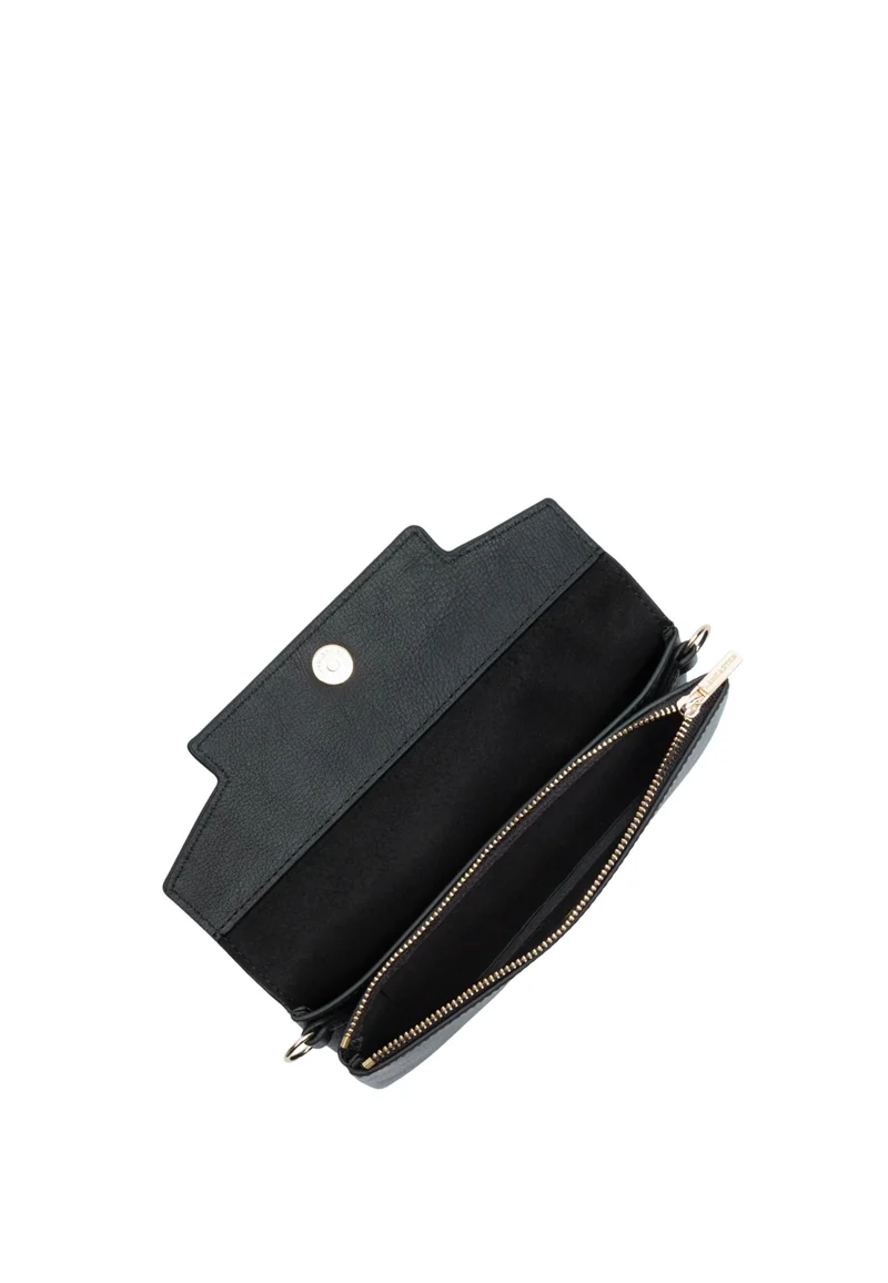 Lancaster Paris Pochette A rabat avec pression S Mademoiselle Grace Noir