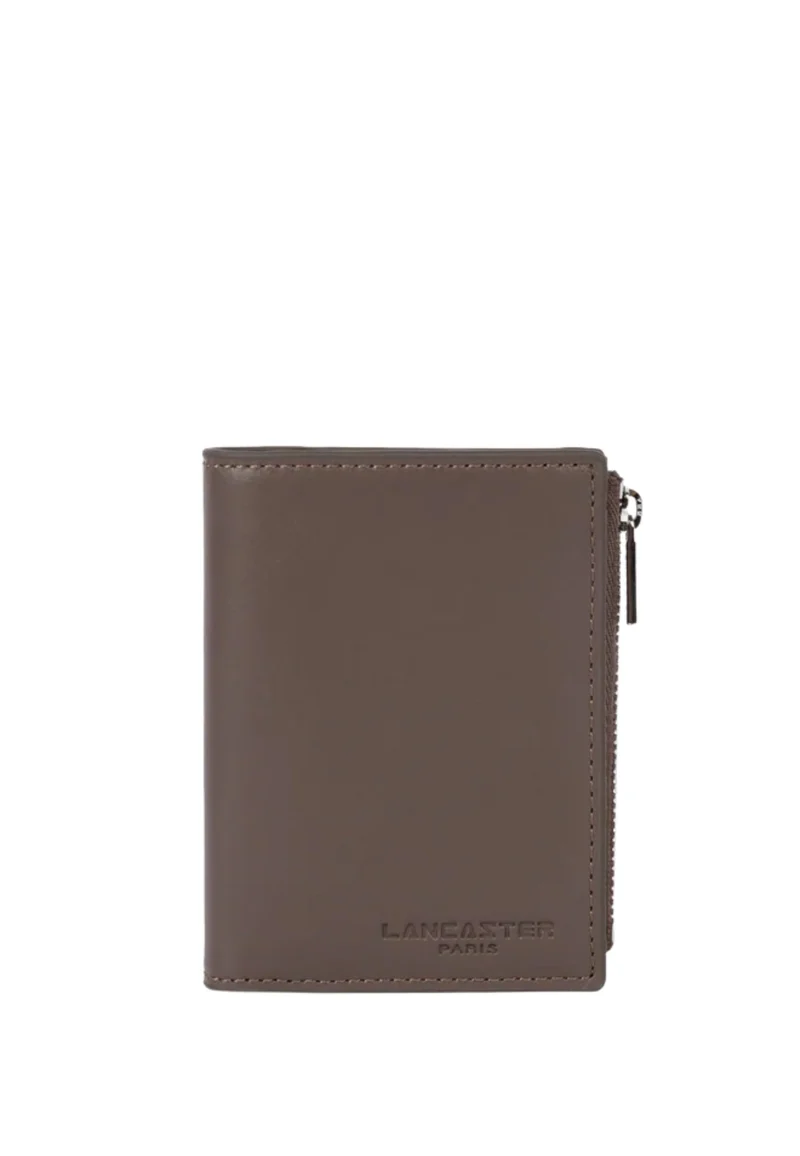 Lancaster Portefeuille Pliée Paris PM Marron