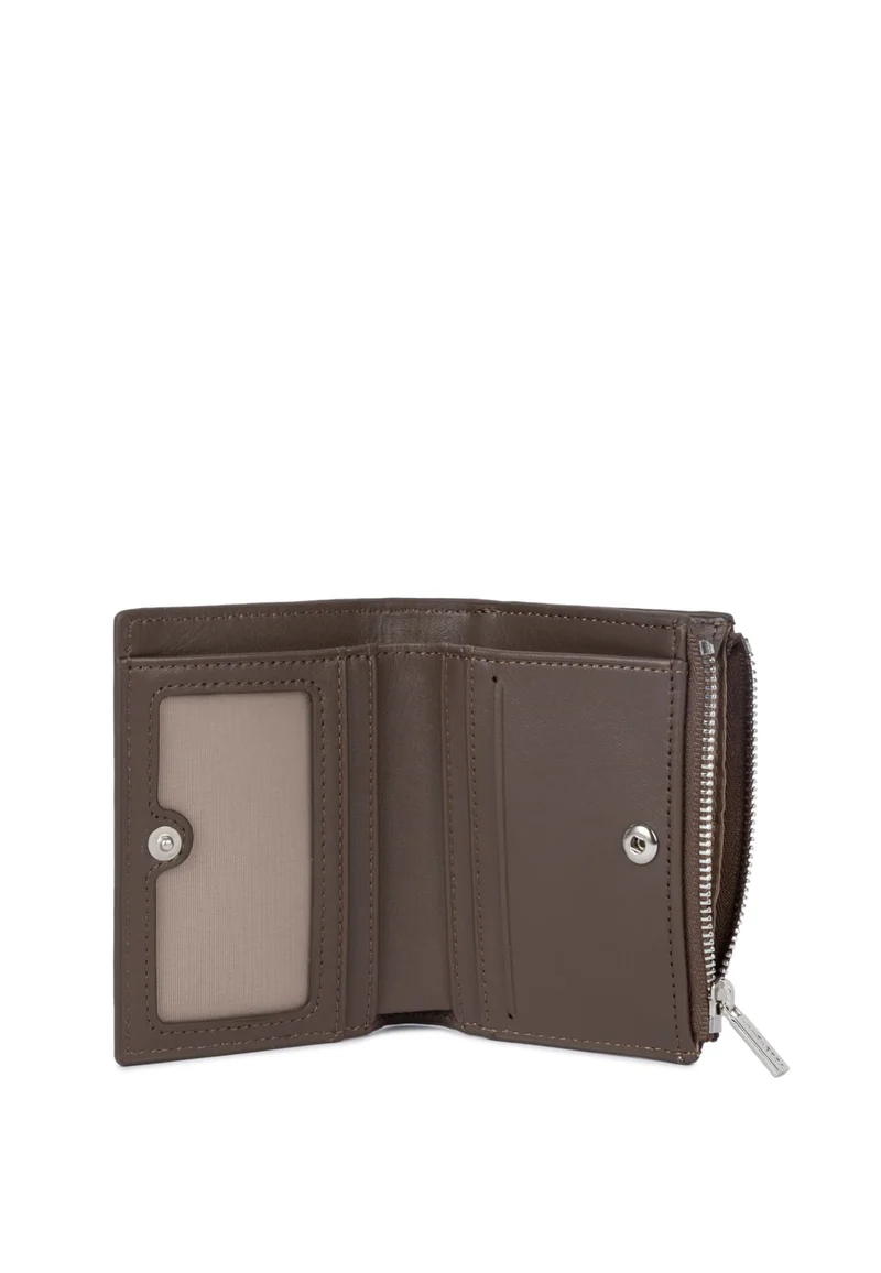 Lancaster Portefeuille Pliée Paris PM Marron