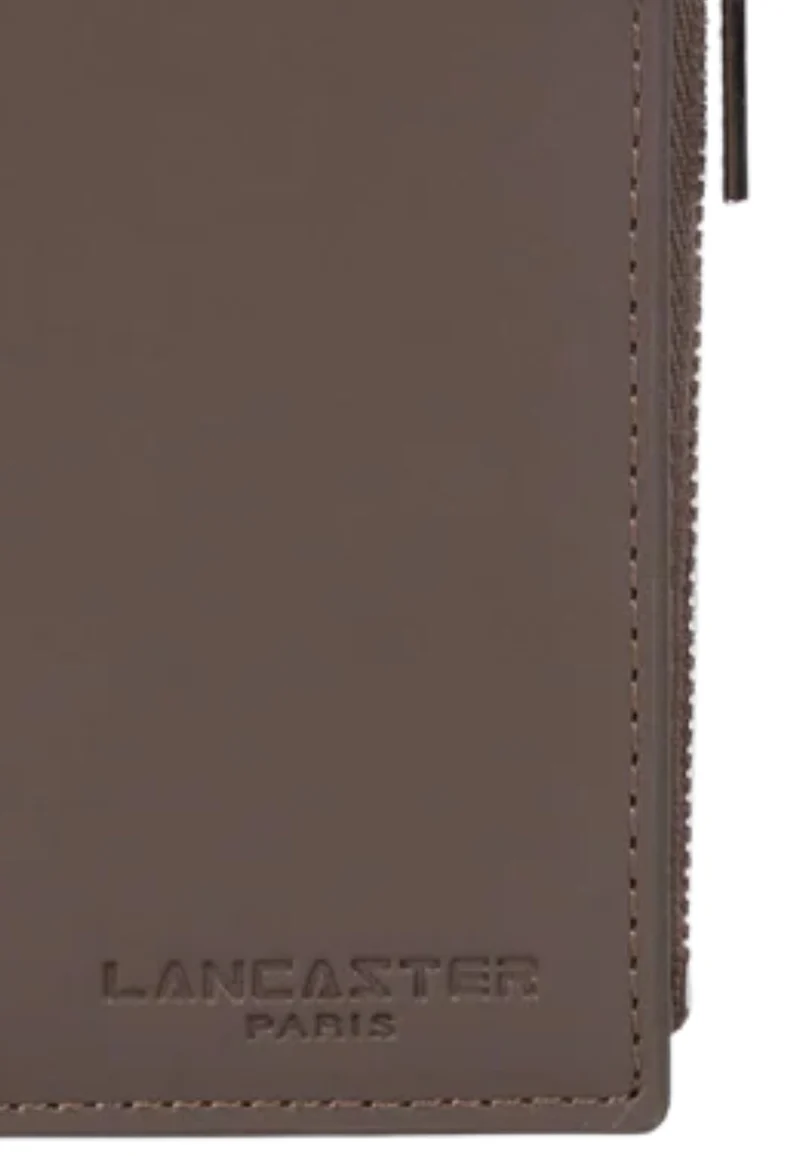 Lancaster Portefeuille Pliée Paris PM Marron