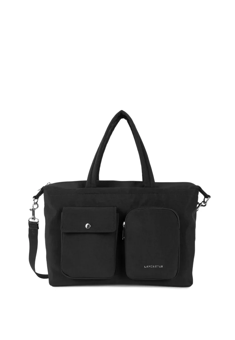 Lancaster Sac à main bowling Zippé Basic Pocket Noir