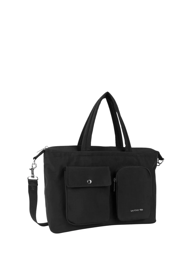 Lancaster Sac à main bowling Zippé Basic Pocket Noir