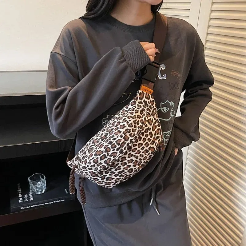 Sac Banane Léopard Femme