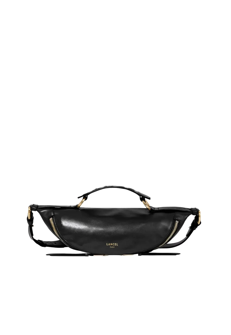 Lancel Sac Bandoulière S Origami Noir/Doré