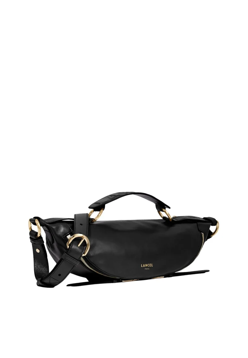 Lancel Sac Bandoulière S Origami Noir/Doré