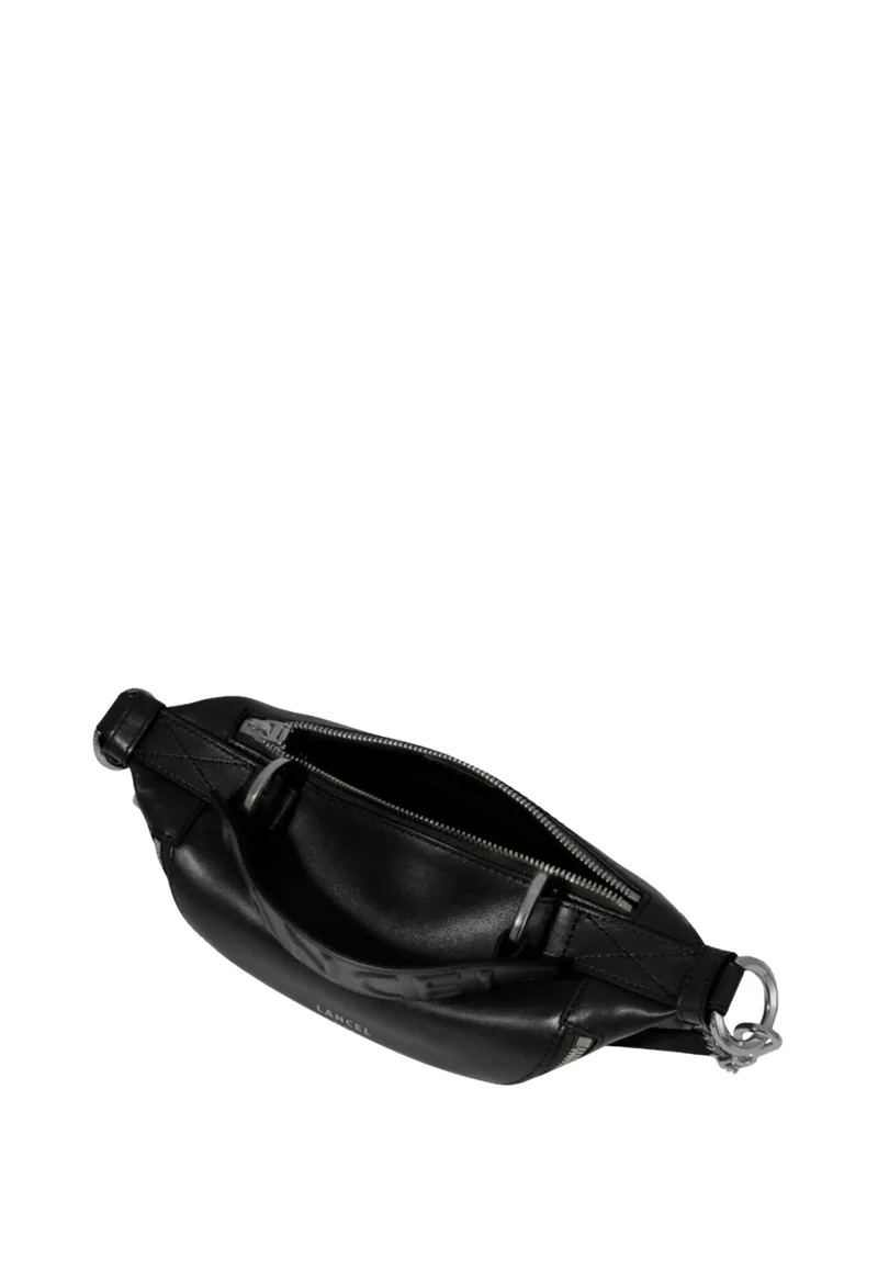 Lancel Sac Bandoulière Mini Origami Noir/Argent