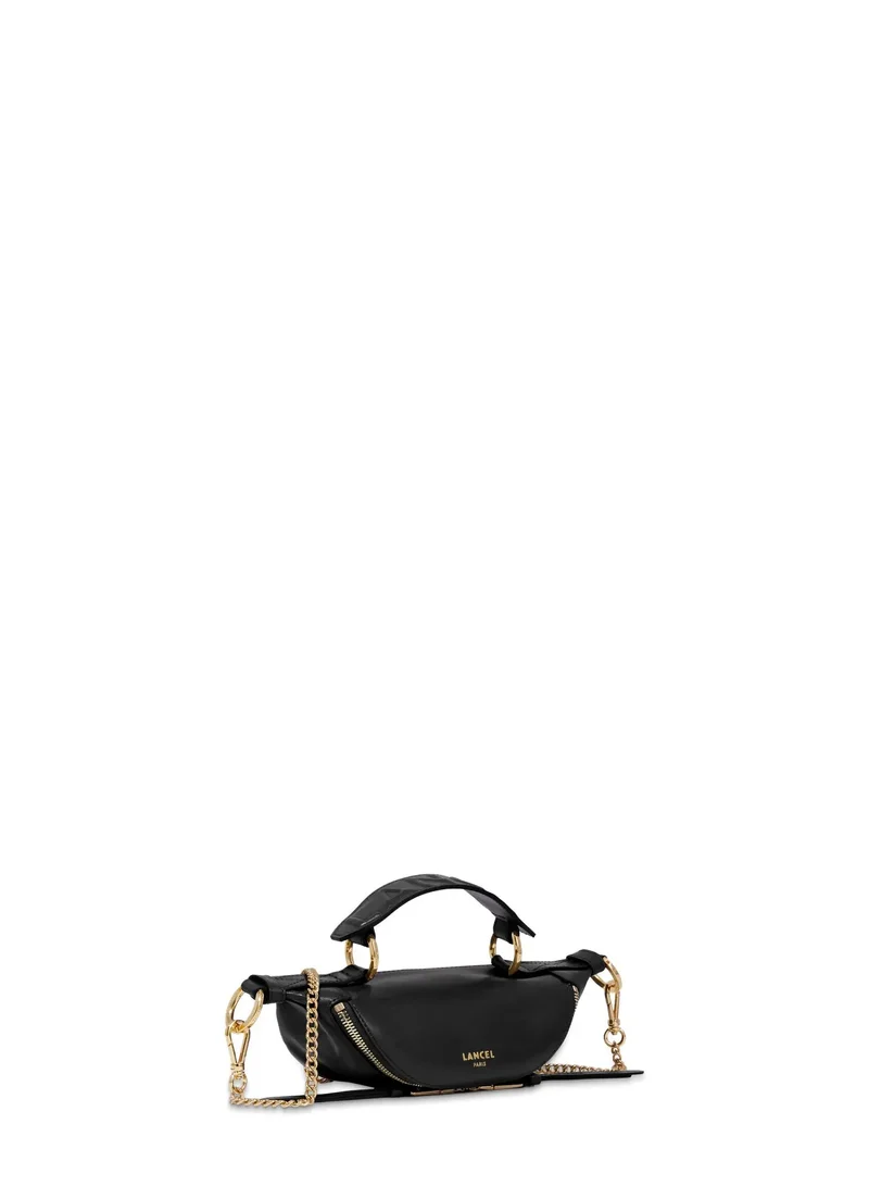 Lancel Sac Bandoulière Mini Origami Noir/Doré