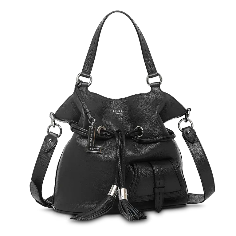 Lancel Sac Seau M 1Er Flirt Noir/Argent
