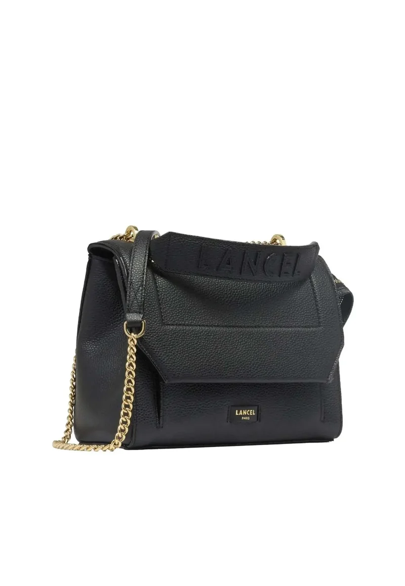 Lancel Sac Rabat M Ninon Noir/Doré