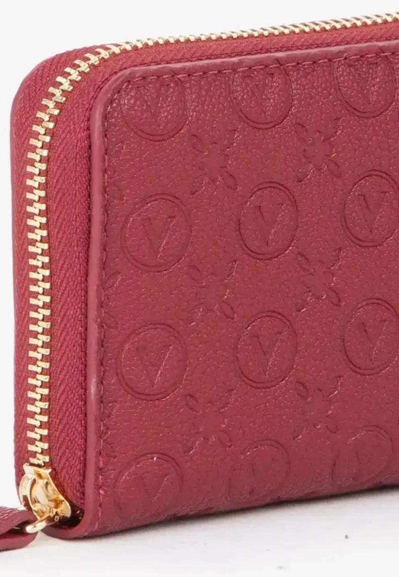 Valentino Portefeuille Samba Re Rosso Scuro