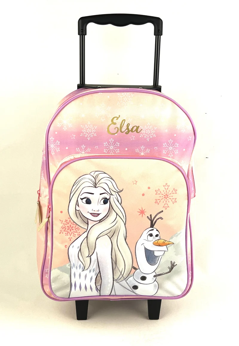 LA REINE DES NEIGES Sac à dos à roulettes