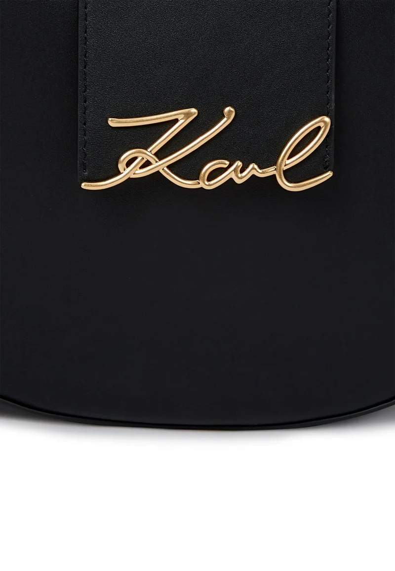 Karl Lagerfeld Sac lune K/Signature Noir/Doré