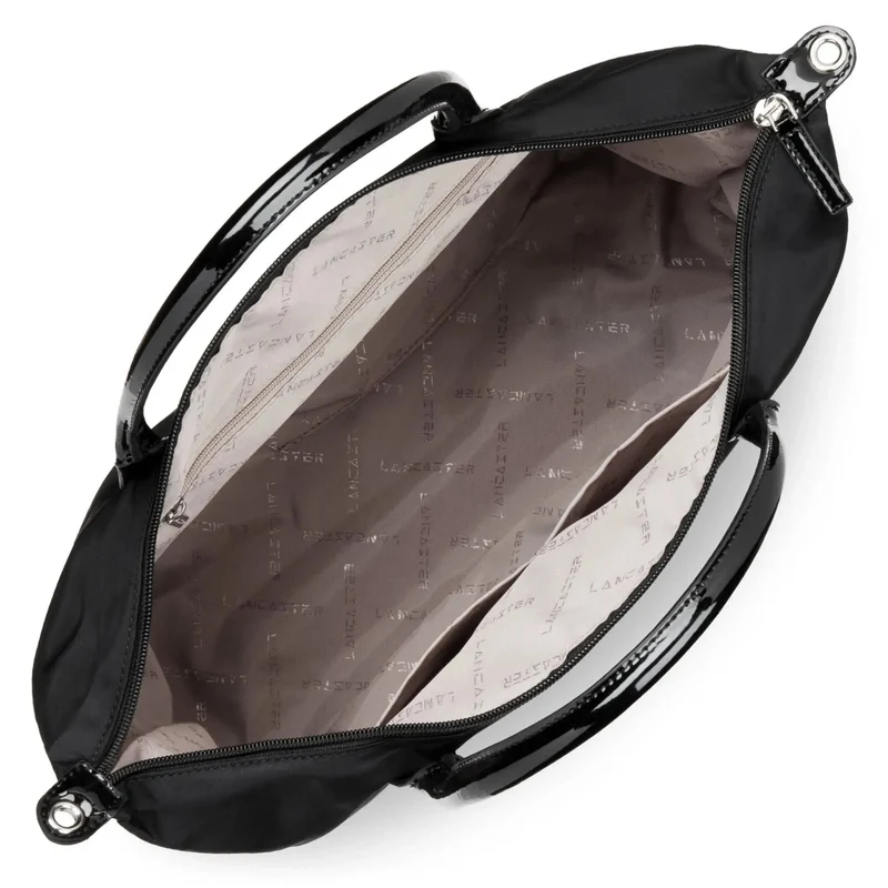 Lancaster Sac Basic Verni Noir