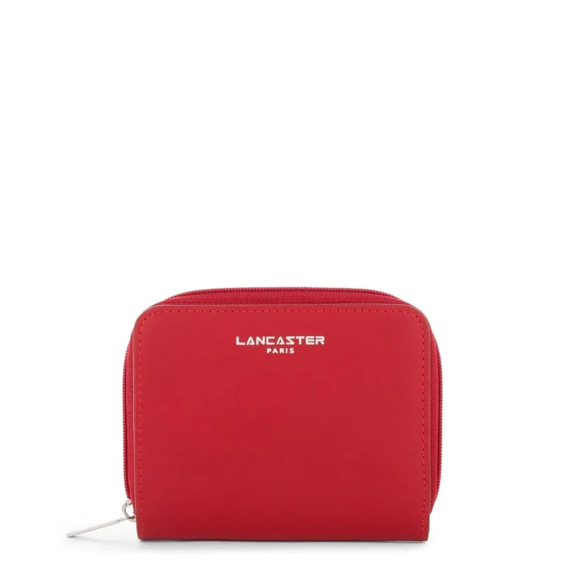 Lancaster Portefeuille dos à dos Smooth Rouge