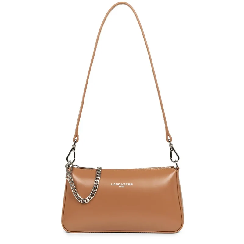 Lancaster Sac cuir Suave Even Camel