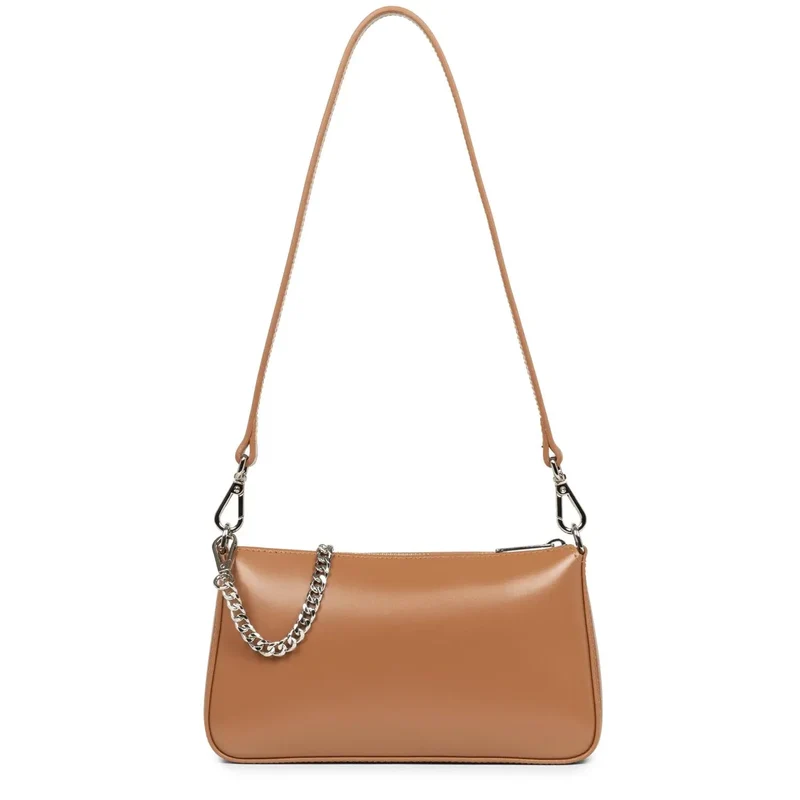 Lancaster Sac cuir Suave Even Camel