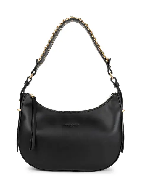 Lancaster Sac hobo M porté épaule Aria Noir