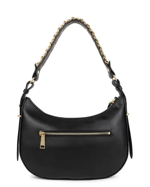 Lancaster Sac hobo M porté épaule Aria Noir