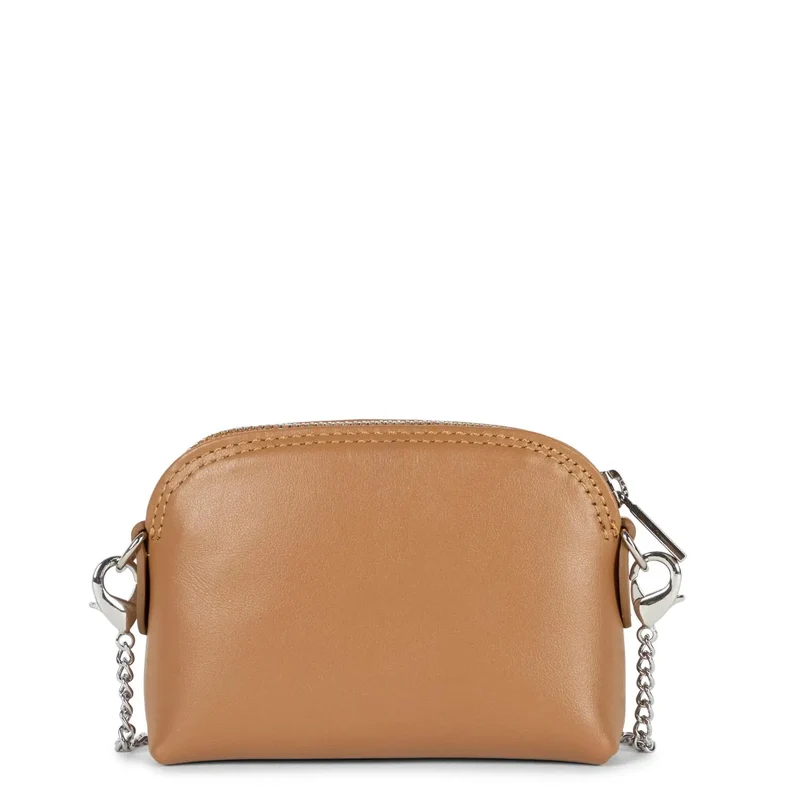 Lancaster Porte monnaie cuir Paris PM Camel