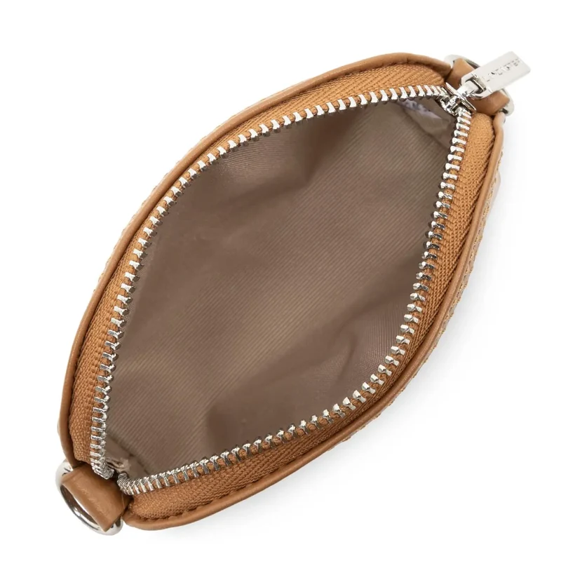Lancaster Porte monnaie cuir Paris PM Camel